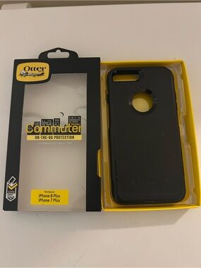 OtterBox Commuter Series Case for iPhone 8 Plus and 7 Plus Black 77-56852 OEM